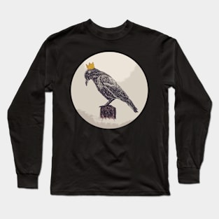 Crowned Crow Long Sleeve T-Shirt